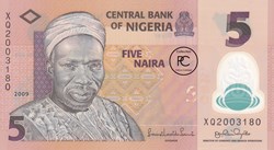 2009 Pick38b.2 5 ₦ - Naira nigérien Unc
