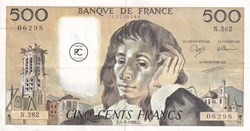 1988 282 Pick156g.2 500 ₣ - Franc français Sup