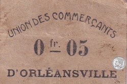 ORLEANSVILLE -7- 0,05 franc - 1916 -
