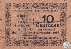 Douéra 2 - 10 centimes - 1916