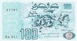 1992 Pick137b 87707 100 د.ج - Dinar algérien Unc (22)