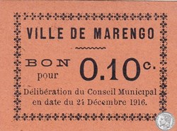 MARENGO 4a - 0,10 franc 1916