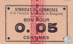 MOSTAGANEM 4 1916 5 Centimes (1)