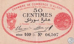 137-5-13/1/1915 Alger 50 cts Cdc. (3)