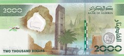 2022  Pick148  2 000 د.ج - Dinar AL 0000614290  algérien Unc (1)
