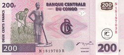 2000 Pick 95a 200 Francs Unc