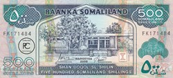 2006 Pick6f 500 Sh - Shilling somalilandais Unc