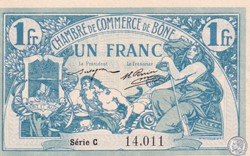 138-3- 18/5/1915 Bône 1 Franc Série C