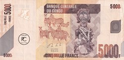 Trés Rare 2013 Pick102b 5000 Francs sans numero de serie Spl