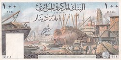1964 Pick125a R-813 568  100 د.ج - Dinar algérien TTB