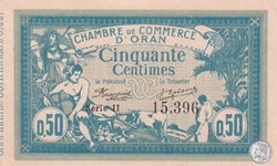 141-4 -10/11/1915 Oran 50 Cts - Série II - Cdc