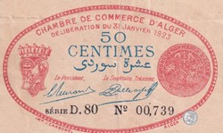 137-25-31/1/1923 Alger 50 cts Cdc. (2)
