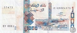 2018 Pick146b 37473 1 000 د.ج - Dinar algérien (19) Unc Radar