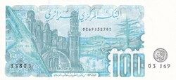 1982 Pick134a 100 د.ج - Dinar algérien Unc (3)