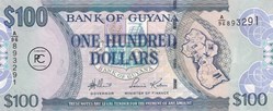 2006 Pick36a 100 $ - Dollar guyanaise Unc
