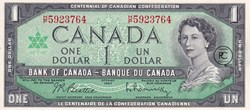 1967 Pick 84b 1 $ - Dollar canadien Unc