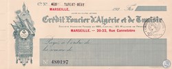Algérie - Tunisie - Crédit Foncier - 1928 - Etat : NEUF  (2)