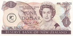 1989 Pick 169c  1 $ - Dollar néo-zèlandais Unc