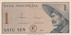 1964 Pick90a 1 Sen indonésien Unc