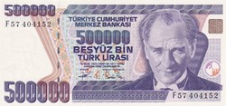 1993 Pick 208c 500.000 Türk Lirası Unc