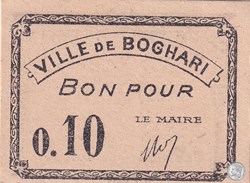 BOGHARI 2 - 0,10 franc - 1916 (2)
