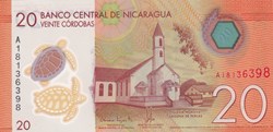 2014 Pick-210a  20 C$ - Córdoba nicaraguayen Unc