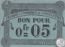 140-46-12/10/1915 Constantine 0,05 Centimes