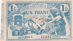 138-3- 18/5/1915 Bône 1 Franc Série C