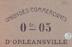 ORLEANSVILLE -4- 0,05 franc - 1916