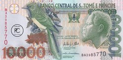 2013 Pick66d 10 000 Db - Dobra santoméen Unc