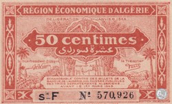 1944  F  Pick97b  0.50 centimes Unc