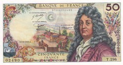 1976 Pick 148f 50 Francs Racine Banque de France Unc