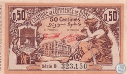 138-14- 5/1/1921 Bône 50 cts Cdc Séries B