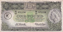 1961 Pick 34a  1 £ - Livre australienne TB+