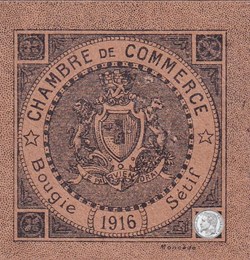 139-10- 1916- Bougie Sétif 10 Centimes Beige jaunâtre