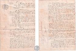 Acte Notaire Alger 16 Avril 1890