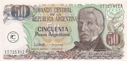 1983 Pick314a.1 50 $a - Peso argentin Unc