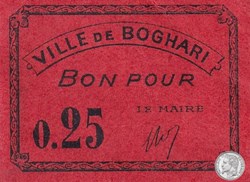BOGHARI 3 - 0,25 franc - 1916 (1)