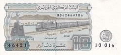 1983 Pick132b 10 د.ج - Dinar algérien (7) Unc