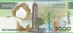 2022  Pick148  236  2 000 د.ج - Dinar  algérien Unc (26)