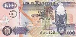 2003 Pick38d.2 100 ZK - Kwacha zambien Unc