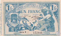 138-3- 18/5/1915 Bône 1 Franc Série B