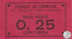 Mostaganem 3 - 0,25 franc - 1916 (1)