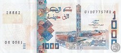 2018 Pick146b 28882 1 000 د.ج - Dinar algérien (20) Unc Radar