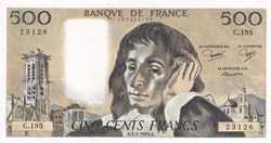 500 Francs Pascal 5.1.1984 C.195 SPL