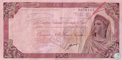 Algérie - Châteaudun-du-Rhumel - 50'000 francs - 1958 - Etat : SUP