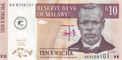 2004 Pick51a 10 MK - Kwacha malawien Unc