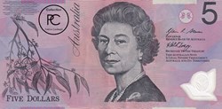 2008 Pick57f  5 $ - Dollar australien Unc