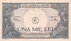 1.000 Lei Banca Naţională a României 10.09.1941 Unc  Pick 52a