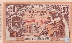 138-14- 5/1/1921 Bône 50 cts Cdc Séries E
